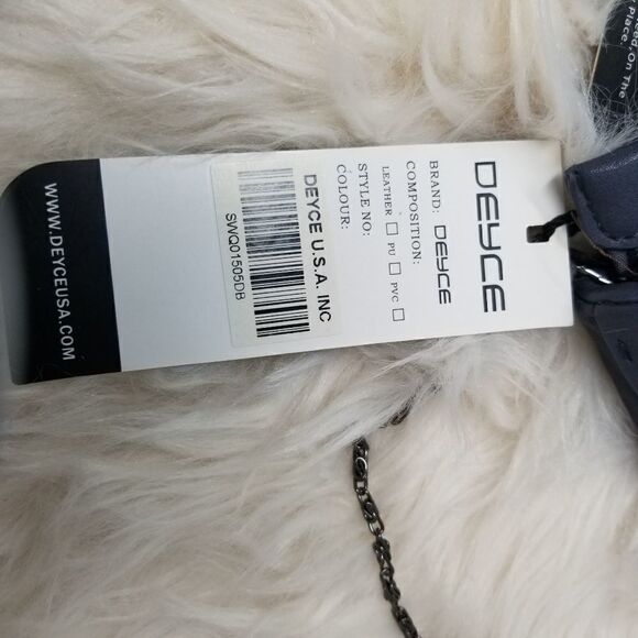 Grey/Blue Deyce Crossbody/ Clutch Bag - Picture 12 of 13